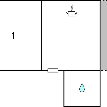 1 Bedroom In Διαμέρισμα Dinjiška